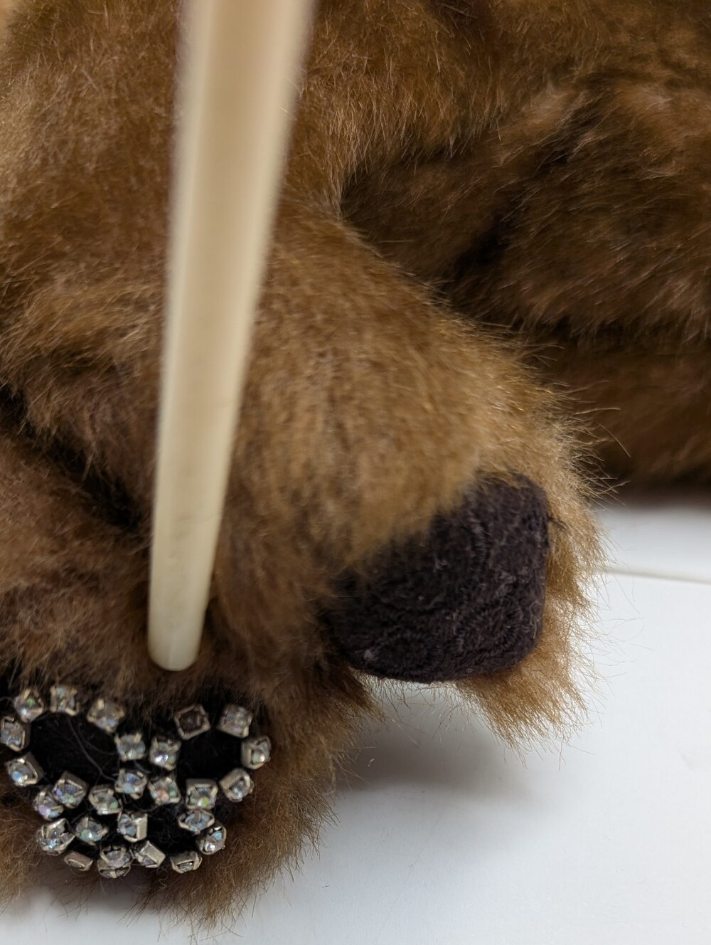 Fuzzy Nation Stuffed Plush Dachshund Handbag - Picture 4 of 9